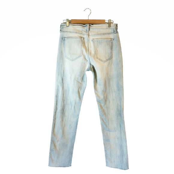 Vintage Old Navy Distressed Boyfriend‎ Denim Jeans Light Wash Size 6 Tall Long - Picture 7 of 13